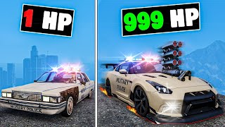 Upgrading to the FASTEST Military Police Car in GTA 5 [upl. by Soalokin]