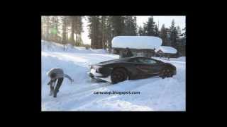 Lamborghini Aventador LP7004 Crashes During Testing [upl. by Imoian]