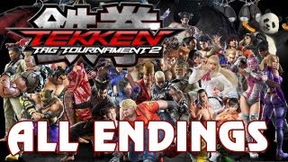 Tekken Tag Tournament 2  All Character Endings HD [upl. by Atiken]