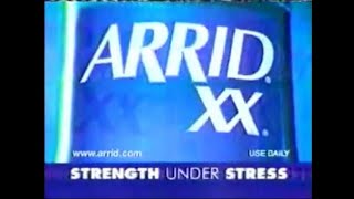 2001 Arrid XX Deodorant Commercial [upl. by Eelessej]