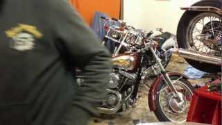 1977 Harley Davidson FXE 1200 Shop74 [upl. by Boylston]