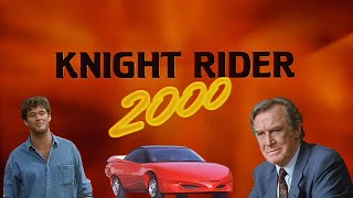 Michael Devon amp KITT Reunite Knight Rider 2000 Motion Picture Commentary [upl. by Attelra449]