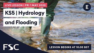 FIELDWORK LIVE  KS5  Hydrology and Flooding [upl. by Yedok]