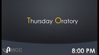 Thursday Oratory 10102024 [upl. by Osnofla]