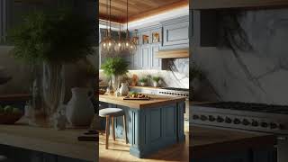 2024 Kitchen Trends Interior Design Lighting Counters Island kitchendesign [upl. by Ashly]