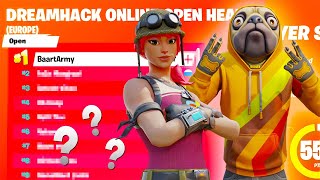 KWALIFICEREN VOOR EEN FORTNITE TOERNOOI  FACEREVEAL [upl. by Flavian]