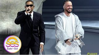 ¡Will Smith REAPARECE para cantar con J Balvin en Coachella  Sale el Sol [upl. by Inaniel]