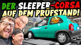 Bei MARCO auf der ROLLE Opel Corsa B C20XE 16V GIU greift in die TRICKKISTE [upl. by Zuzana492]