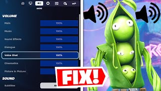 HOW TO FIX GAME CHAT AUDIO IN FORTNITE SEASON 3 Voice Chat Not Working [upl. by Enoryt]