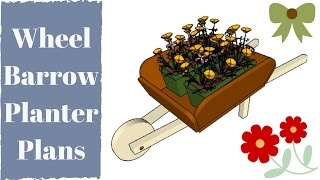 Wooden Wheelbarrow Plans [upl. by Siari978]