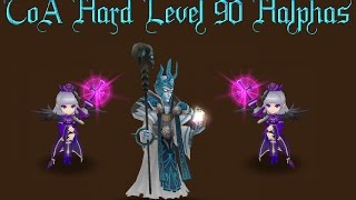 Summoners War  ToA Hard Level 90 Halphas [upl. by Keeley]