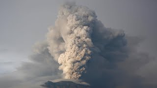 Mount Agung eruption imminent in Bali [upl. by Anitroc]