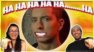 Eminem Funny Moments Pt3 REACTION [upl. by Anaoj]