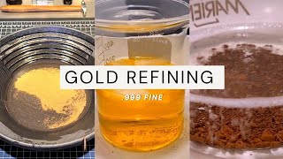 Gold Refining [upl. by Jolanta]