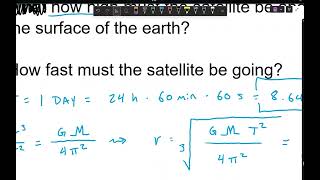 Keplers 3rd Law Example [upl. by Gathard]