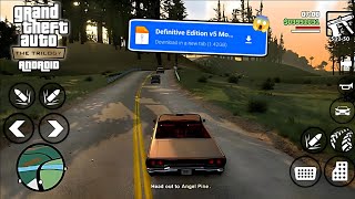 GTA SA Definitive Edition v5  Graphics Modpack for Android 2024 [upl. by Annawyt]