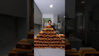 33 Big Macs Eating Challenge foodchallenge [upl. by Kaela]