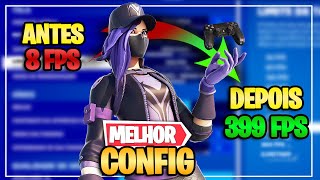 MELHORES CONFIGURAÇÕES FORTNITE para AUMENTAR FPS na NOVA TEMPORADA de FORTNITE [upl. by Geller]