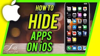 How to HIDE APPS on iPhone [upl. by Nowad]