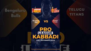 Bengaluru Bulls Vs Telugu Titans Pro Kabbadi League FantasyTeam todaysfanstasyteam kabbadi [upl. by Einnil]