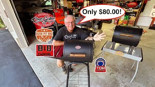 CharGriller Patio Pro Charcoal Grill and Smoker  Only 8000  Cast Iron Grates and Side Shelf [upl. by Hcib]