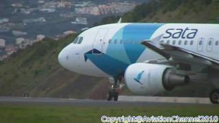 Amazing Landing View • Various Aircrafts • Sunday Evening • Madeira [upl. by Joleen]