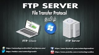 How to Create FTP Server in Windows10  Tamil Networkgreen live [upl. by Violetta]