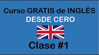 Clase 1 de INGLÉS BÁSICO  SOY MIGUEL IDIOMAS [upl. by Nodearb]