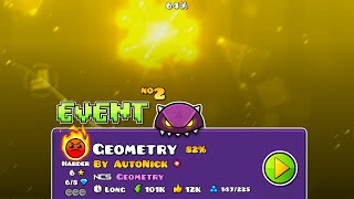 SECOND EVENT LEVEL  Geometry by AutoNick  Geometry Dash 22074 [upl. by Fedirko562]