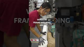 Vytex Technology  Window Frame Welding [upl. by Lapham]