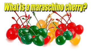 What is a maraschino cherry QampA 97 [upl. by Dareg]