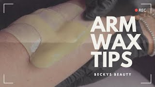 HOW TO WAX ARMS [upl. by Reahard]