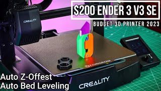 Budget amp Beginner Friendly 3D Printer Only 200  Creality Ender 3 V3 SE [upl. by Iover]