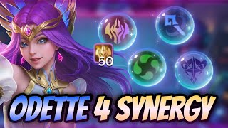 ASTRO ODETTE WITH IMMORTAL FULL STACK  ELEMENTALIST CRYSTAL  OP META HERO IN MAGIC CHESS MLBB [upl. by Anayit]