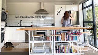 Minimalist Family House Tour 2024  Family Of 4 Living In 2 Bedroom Townhouse [upl. by Jaunita]