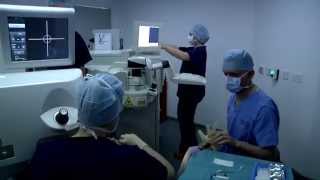 Laser Eye Surgery  Live  Optical Express [upl. by Lacie]