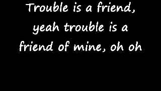 LenkaTrouble Is A FriendLyrics  YouTubeflv [upl. by Nabala876]