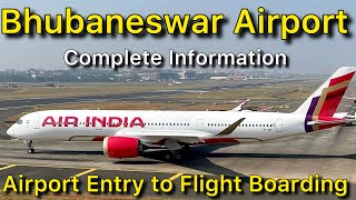 Bhubaneswar Airport Complete Information  Biju Patnaik International Airport [upl. by Eitten]