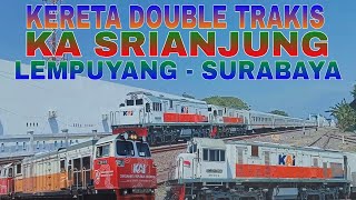 Kereta Lokomotif Double Trakis Berdua Ka Srianjung Bawah Pulang Lintas Ke Surabaya Tujuan Spesial [upl. by Aicatsan]