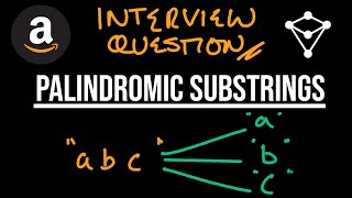 Palindromic Substrings  LeetCode 647  JavaScript [upl. by Kaila383]