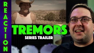 REACTION Tremors Series Trailer Pilot Not Picked Up  Kevin Bacon TV Show 2018 [upl. by Enyamert]