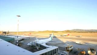 Olbia Airport Video [upl. by Shenan396]