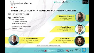 Panel Discussion with Pakistani YC Startup Founders [upl. by Cartwell]