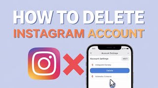 Delete Instagram account on Android and iPhone [upl. by Adihsar]