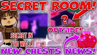 NEW SECRET ROOM  GLITCH IN VALENTINES UPDATE ✨CHESTS UPDATE💗Royale High Campus 3 SECRETS Release [upl. by Allison572]