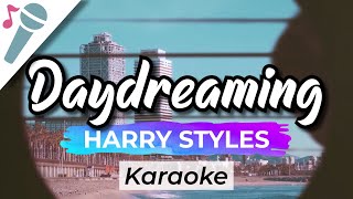 Harry Styles  Daydreaming  Karaoke Instrumental Acoustic [upl. by Ahseen]