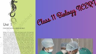 Class 11 Biology NCERT Lecture 1 [upl. by Dorreg]