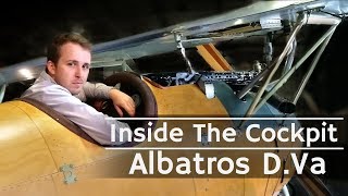 Inside The Cockpit  Albatros DVa [upl. by Maje]