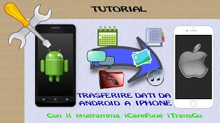 Come Trasferire tutti i dati dal vecchio Smartphone Android al Nuovo iPhone [upl. by Anirpas179]