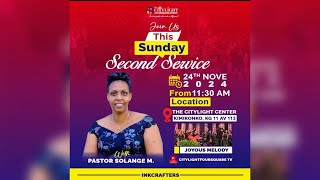 🔴FOURSQUARE TV I SECOND SERVICE WITH PASTOR SOLANGE MASENGO  24112024 [upl. by Mirella]